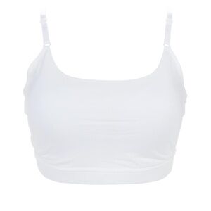 Uncover  1 white pack Sewn-In‎ Cup Lounge Bra size large
